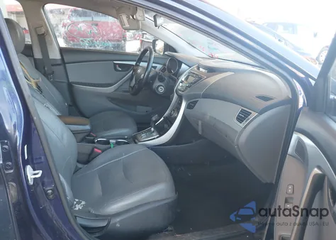 2013 Hyundai Elantra Limited z USA, uszkodzony, nr VIN 5NPDH4AE5DH418896